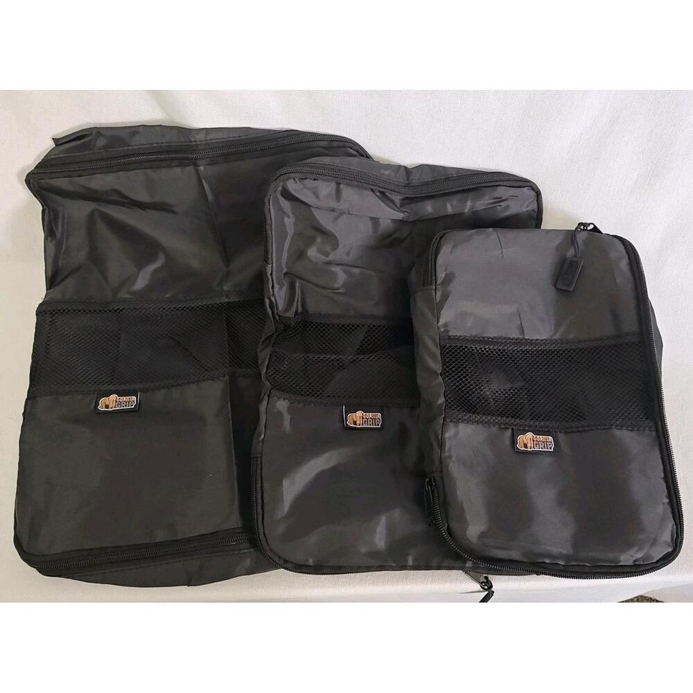 Gorilla Grip Packing Cubes, Travel Essentials For‎ Suitcase, Mesh Organizer Bags